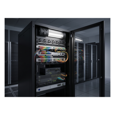 Lámpara LED para Gabinete de Telecomunicaciones / 900 lm (4000K Blanco Neutro) / 9W / Instalación sin Herramientas / Serie hasta 4 Unidades / 100-240 Vca - Imagen 4