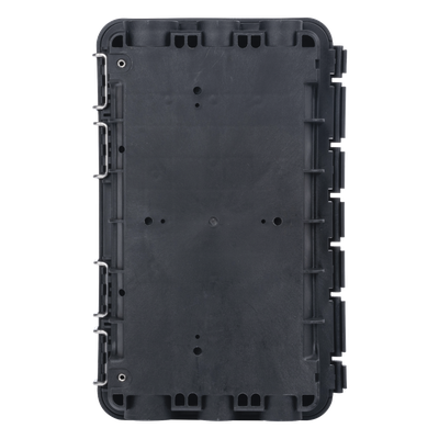 Caja de Distribución de Fibra Óptica, Hasta 96 Empalmes, Exterior IP65, Color Negro - Imagen 5