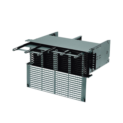 Panel de Distribución de Fibra Óptica, Acepta 12 Cassettes HD Flex y 144 Fibras por UR, 4 UR - Imagen 5