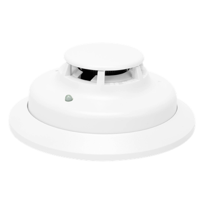 Detector direccionable de humo fotoeléctrico con sensor térmico de temperatura fija, protocolo de 2 hilos - Imagen 4