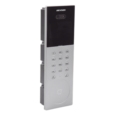 Videoportero IP Multiapartamento con Reconocimiento Facial / Llamada a App HikConnect (requiere monitor) / Protección IP65 / Apertura por Rostro, Tarjeta o App - Imagen 8