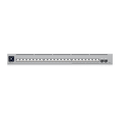 UniFi Switch Pro Max 24 – Switch Capa 3 con 24 Puertos (8 × 2.5 GbE y 16 × 1 GbE), 2 Puertos SFP+ 10G y Pantalla Informativa Integrada - Imagen 3