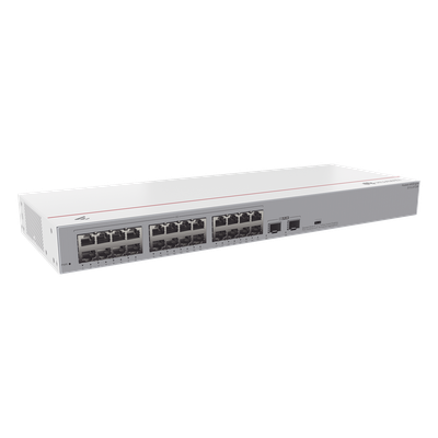 Switch Gigabit No Administrable / 24 puertos 10/100/1000 Mbps  / 2 Puertos SFP Uplink