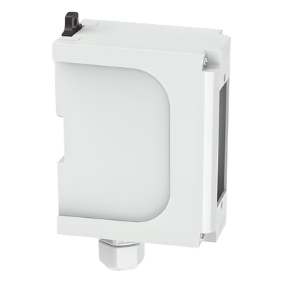 Panel de Parcheo Modular para Fibra Óptica, de Instalación en Riel DIN Estándar de 35 mm (1.38 pulgadas), Acepta Una Placa Acopladora FAP, Color Gris - Imagen 5