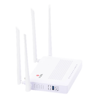 ONU Dual GPON/EPON con Wi-Fi AC de doble banda, 1 puerto SC/APC + 2 puertos LAN Gigabit + 1 puerto FXS + 1 Puerto CATV - Imagen 4