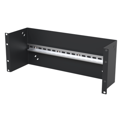Riel de 35 mm con Soporte para Rack de 19" 4UR