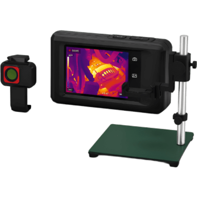 KIT POCKET2 LENTE MACRO BRACKET - Cámara Termográfica Portátil Lente 3.5 mm (256 × 192) / WiFi / IP54 / Memoria interna 16 Gb / Hasta 4 Horas de Funcionamiento Continuo