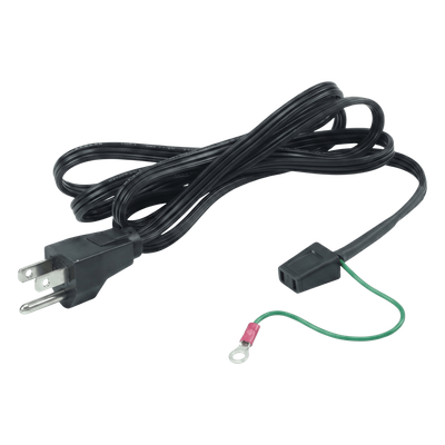Cable de Alimentación para Ventilador / 1 Conector / 1.52 m (5 ft) / Cobre / Enchufe 3 Puntas con Tierra / Compatible con Ventiladores Compactos Hoffman - Imagen 3