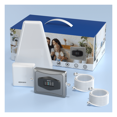 Kit Amplificador de Señal Celular 4G / Mejora las llamadas convencionales y VoLTE / Soporta los datos de las tecnologías 2G, 3G y 4G de TELCEL, AT&T y MOVISTAR / Cubre hasta 600 m2. - Imagen 5