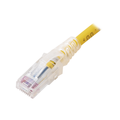 Patch Cord MC6 Modular Cat6 UTP, CM/LS0H, 3.05 Metros (10 Pies), Color Amarillo - Imagen 3