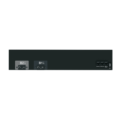 PDU Monitoreable (MI) para Distribución de Energía, Enchufe de Entrada NEMA L5-30P, Con 16 Salidas 5-20R, Horizontal 19 in, 120 Vca, 30 Amp, 2 UR - Imagen 5