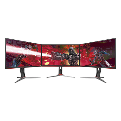 Monitor 27" GAMING Backlight-LED IPS, Resolución 1920 x 1080p 144Hz, con Entradas de Video VGA / HDMI / DISPLAYPORT . Bisel Ultra Delgado. Compatible con VESA - Imagen 6