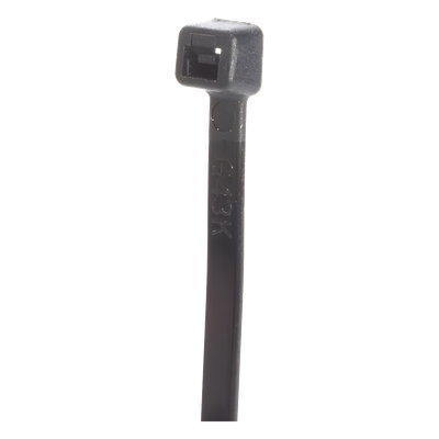 Cincho STRONGHOLD, 430 mm largo x 4.8mm ancho, Tensión 50 lb (222 N) Nylon 6,6 Color Negro, Paquete de 1000 Piezas - Imagen 4