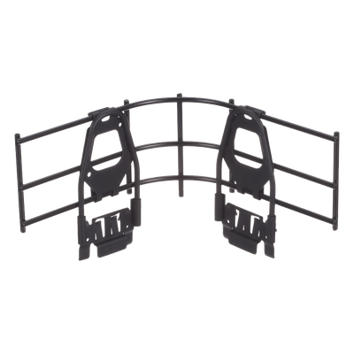 Accesorio de Control de Radio de Curvatura en Cruces, Tes o Intersecciones, en Charolas Wyr-Grid® de Panduit, 101.6 mm de Alto, Color Negro 