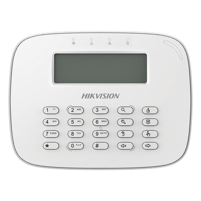 Teclado LCD / Cableado / Compatible con el Panel Hibrido Hikvision DS-PHA64-W4P y DS-PHA64-W4P2