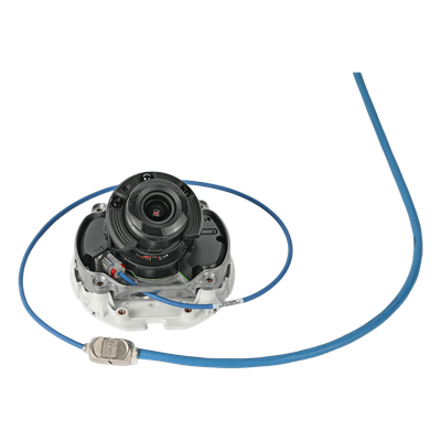 2 Cables In-Line Para Conexión en Campo de Jack a Plug RJ45 Cat6A / Blindado S/FTP / Patch Cord Azul 0.5 m / Ideal para Access Point, Cámaras IP y Gabinetes con Espacios Reducidos / CM/LSOH-1 / 28 AWG / Compatible con PoE / 2 Piezas - Imagen 4
