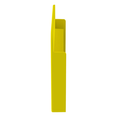 Tapa Final Para Canaletas FiberRunner™ 4x4, de Instalación a Presión, Color Amarillo - Imagen 4