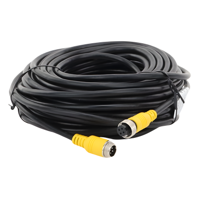 Cable extensor con conector tipo aviación de 15m solo para soluciones de videovigilancia móvil XMR - Imagen 5