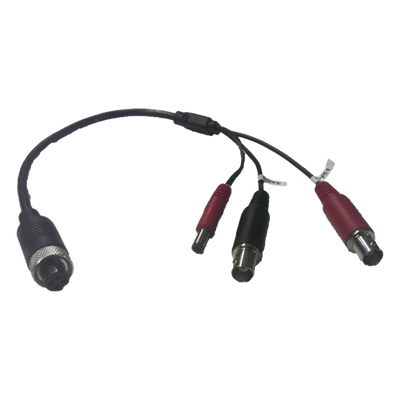 Cable Adaptador Tipo Aviación a BNC para Cámaras en DVR Móvil HIKVISION / 30 cm de Largo - Imagen 2