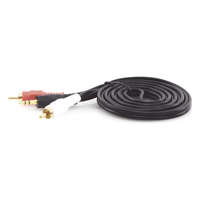 Convertidor 3.5mm Estéreo a 2 RCA Macho 1.83m | para Aplicaciones de Audio | Compatible con Amplificadores VSSL y Epcom ProAudio - Imagen 3