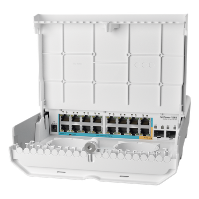 (netPower 15FR) Switch exterior de 18 puertos con 15 puertos PoE inversos y SFP - Imagen 3