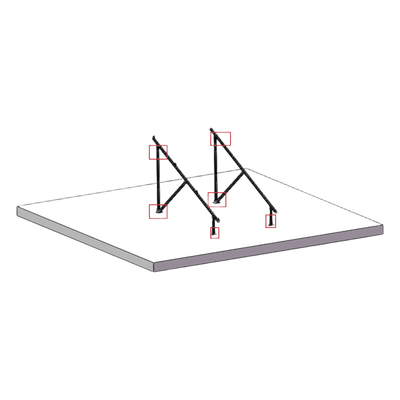 Caja de accesorios p/Kit EPL-GM01-2X2ST