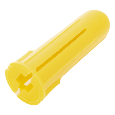 Paquete de 20 taquetes amarillo 1" y 20 tornillos 8mm x 1" - Imagen 10