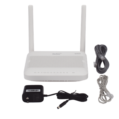 ONU GPON WiFi 6, (2.4/5 GHz), 2 Antenas de 5 dBi, Compatible con OLT de Terceros, 4 puertos Gigabit + 1 POTS + 2 USB, conector SC/UPC - Imagen 8
