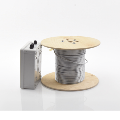 Kit de Cable Sensor Perimetral IRONCLAD para Cercas Ciclónicas / 152 METROS / 1 ZONA / Sin Falsas Alarmas por Viento / TODO Incluido/TARJETA LPU400/ Calibración por Software - Imagen 4