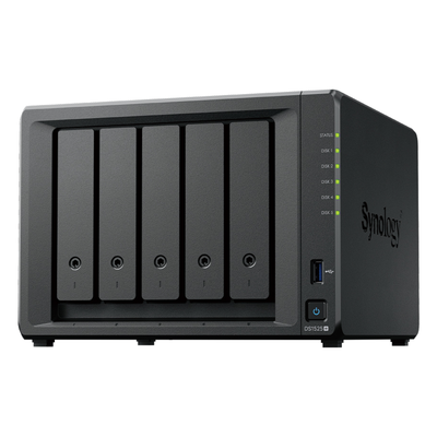 NAS DiskStation DS1525+ | 5 Bahías | Expansión hasta 15 Bahías | 2 Puertos 2.5GbE | Soporte 10GbE | Almacenamiento en Caché SSD | Hasta 300 TB de Capacidad | Compatible con Virtualización y Vigilancia. - Imagen 6