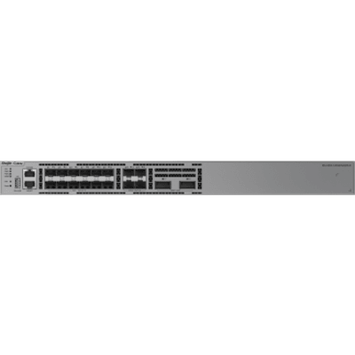 Switch 10G / 12 Puertos SFP+ 1G/2.5G/10G / 4 Puertos SFP28 10G/25G / 2 Puertos QSFP+ 40G / Capacidad 600 Gbps / Reenvío 446.4 Mpps / CPU Quad Core ARMv8 Cortex-A72 / 1 RU / Alimentación AC / Línea Cybrey - Imagen 3