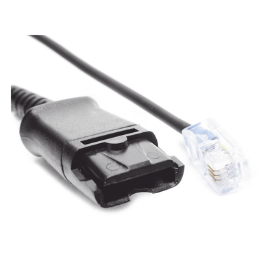 Cable adaptador para diademas modelo HT101, HT201 y HT202 para compatibilidad con teléfonos Grandstream, análogos, digitales, etc. - Imagen 4