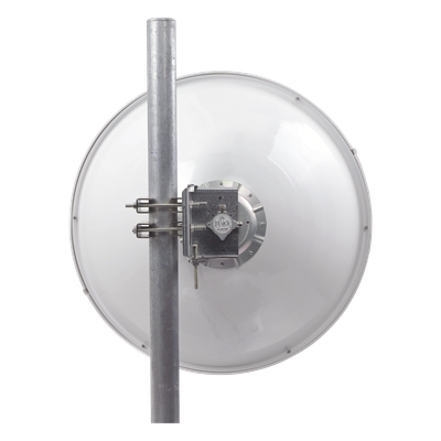 Antena Direccional de Alto Rendimiento/ Parábola profunda para mayor aislamiento al ruido / 29 ± 1 dBi / 4.9 - 6.4 GHz / Conectores N-Hembra / Fácil Montaje y Soporte de acero inoxidable / Radomo Incluido - Imagen 8