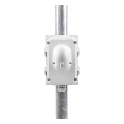 Montaje de Poste para Domos Hikvision / Color Blanco / Uso en Exterior - Imagen 3