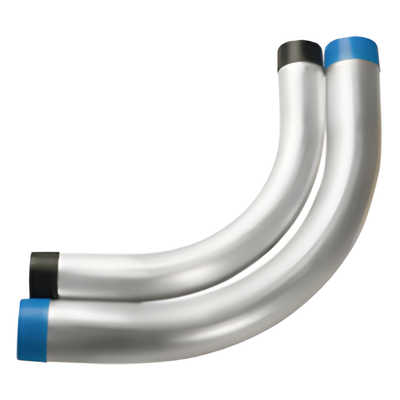 Codo Conduit Rígido de Aluminio de 1 1/2" (38 mm).
