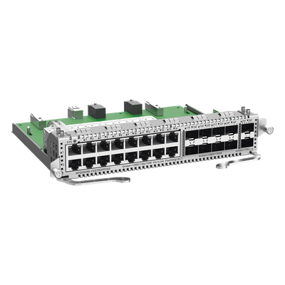 e-Lighten Tarjeta Modular para OLT modelo RG-NBF6002M, 16 puertos Ethernet de 1G, 8 puertos SFP de 1G y 2 puertos SFP+ de 10G - Imagen 3