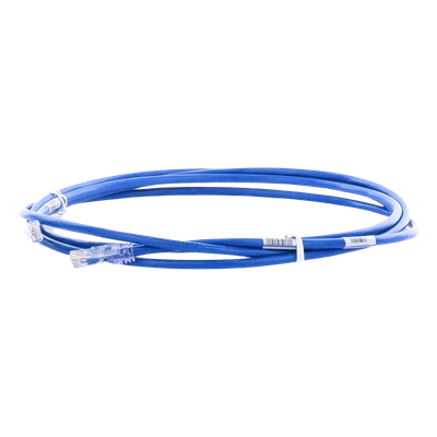Cable de Parcheo UTP, Cat6A, 24 AWG, CM, Color Azul, 3.05 Metros (10 Pies) - Imagen 3