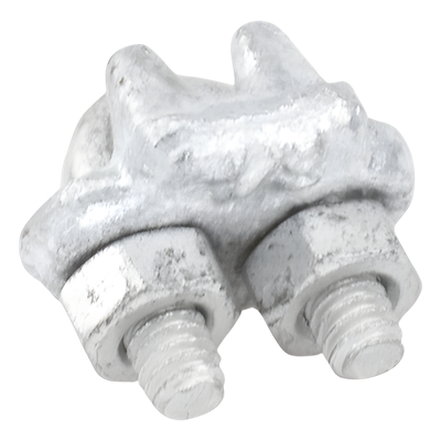 Nudo/ Perro/ Abrazadera Acero Forjado para Cable de 1/8", Galv. por Inmersión en Caliente. - Imagen 5