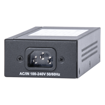Inyector Super Hi-PoE / 56 Vcc / 60 Watts / Para Domos HIKVISION PTZ / IP (-AE / DE) / Soporta 802.3 af / at / Para Aplicaciones de CCTV - Imagen 4