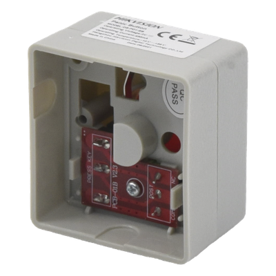 Botón de Pánico Cableado / Compatible con Cualquier Panel de Alarma / LLave de Seguridad / NA/NC / Material Retardante al Fuego (ABS) - Imagen 5