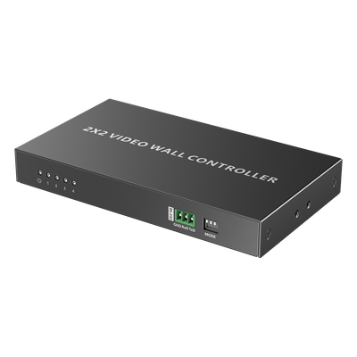 Controlador de VideoWall 2x2 | Multiples Modos de Vista | Audio 3.5mm | Control RS232