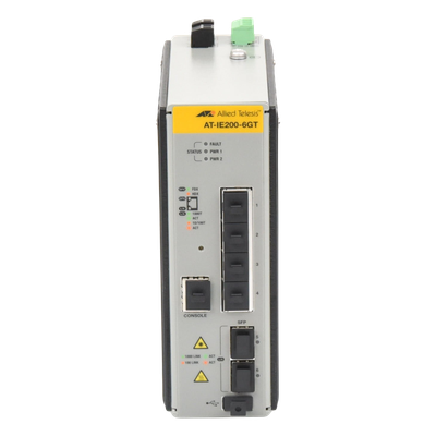 Switch Industrial Administrable Capa 2 de 4 Puertos 10/100/1000 Mbps + 2 Puertos SFP - Imagen 5