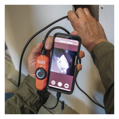 Cámara Boroscopio de Inspección con Conexión para Dispositivos Android®. Cuello de Cisne Blindado de 10' (3 m) y 6 Luces LED - Imagen 11