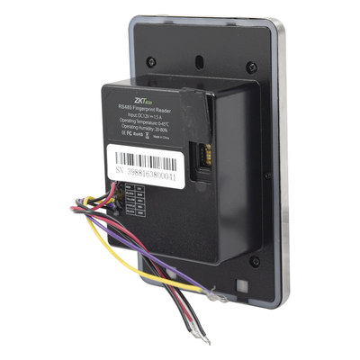 Lector de huella y lector de proximidad esclavo RS-485 con sensor de huella SilkID para interior - Imagen 4