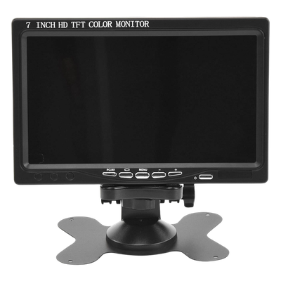 Monitor 7" TFT-LCD ideal para colocar en vehículos o DVR/NVR. Entradas de video HDMI, VGA y RCA (CVBS) - Imagen 5