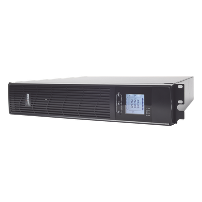 UPS de 1000VA/900W / Topología On-Line Doble Conversión / Entrada y Salida de 120 Vca / Clavija de Entrada NEMA 5-15P / Pantalla LCD Configurable /Formato Rack/Torre - Imagen 3