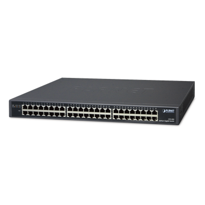 Switch no administrable Gigabit Ethernet 48 puertos 10/100/1000Mbps