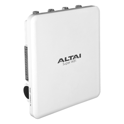 Punto de Acceso Mesh Conectorizado Para Exterior WiFi 6 / 4.177 Gbps Total / Triple Radio 2.4 + 5 + 5 GHz / Hasta 768 Clientes Concurrentes / Hasta 380 m de Cobertura / IP67 