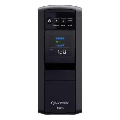 UPS de 850 VA/510 W, Topología Línea Interactiva, Entrada 120 Vca NEMA 5-15P, Onda Senoidal Pura, Tipo Torre, Con 10 Tomas NEMA 5-15R