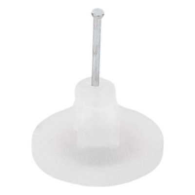 Grapa para cable redondo de 5mm color transparente (100pzs) (3102-00100) - Imagen 4